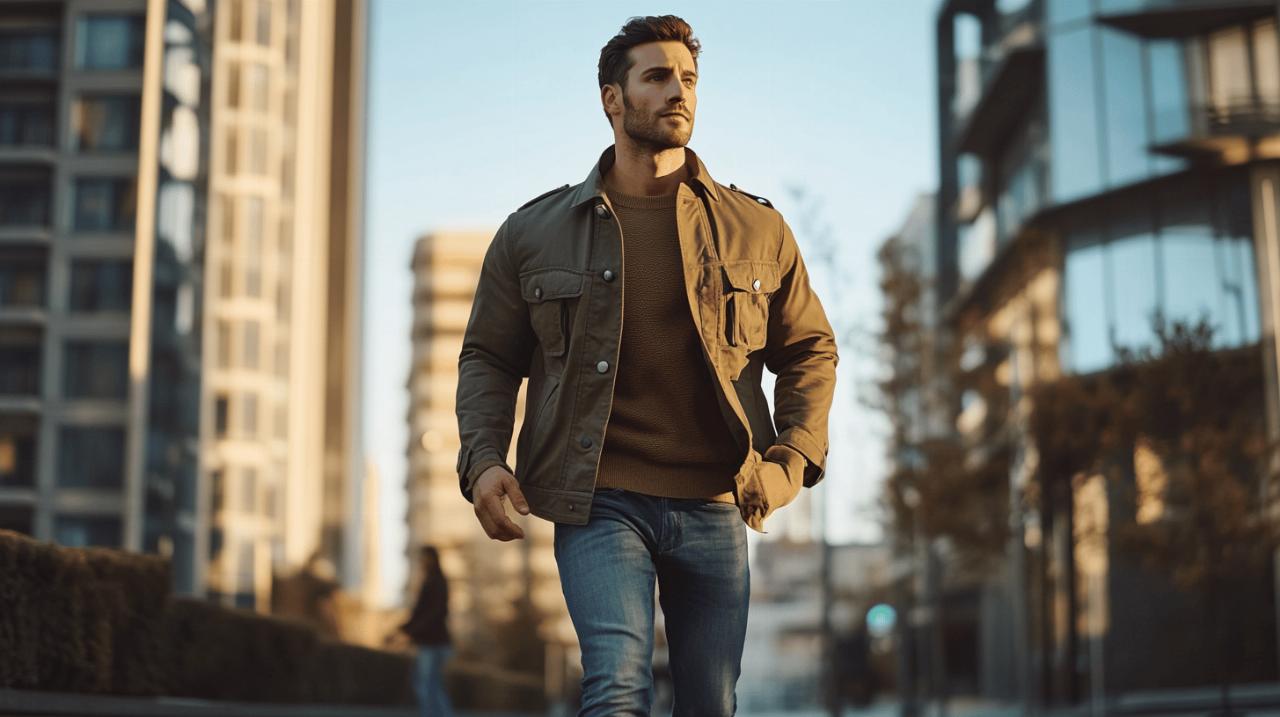 Comment choisir une veste militaire homme kaki pour un style intemporel