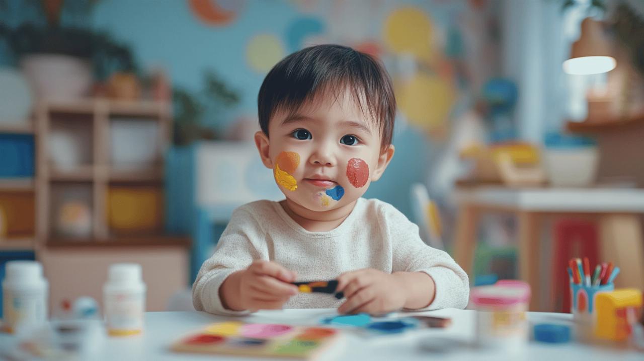 Maquillage de petite chinoise – Activité manuelle et bricolage pour enfant : idées créatives pour les fêtes d’anniversaire thématiques